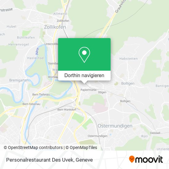 Personalrestaurant Des Uvek Karte