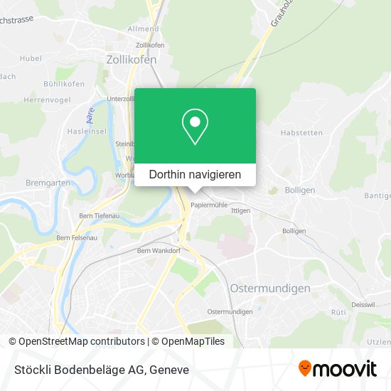Stöckli Bodenbeläge AG Karte
