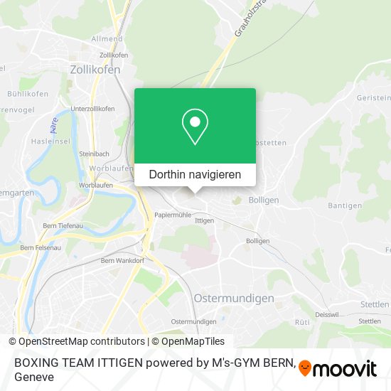 BOXING TEAM ITTIGEN powered by M's-GYM BERN Karte