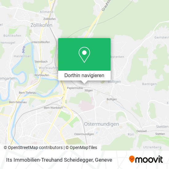 Its Immobilien-Treuhand Scheidegger Karte