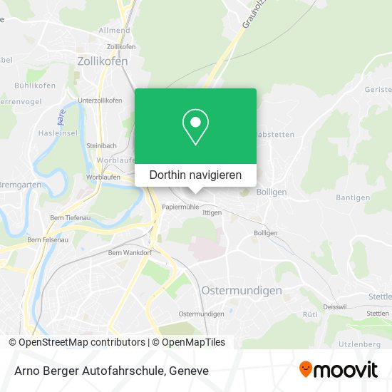 Arno Berger Autofahrschule Karte