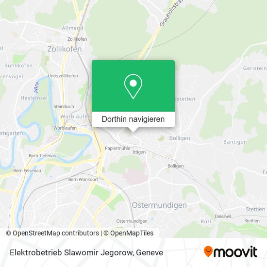 Elektrobetrieb Slawomir Jegorow Karte