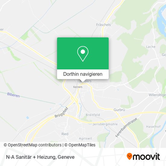 N-A Sanitär + Heizung Karte