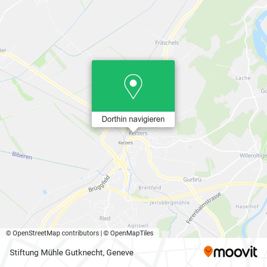 Stiftung Mühle Gutknecht Karte