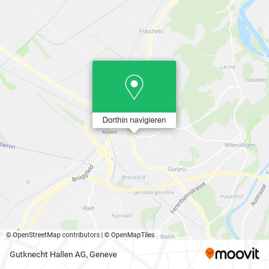 Gutknecht Hallen AG Karte