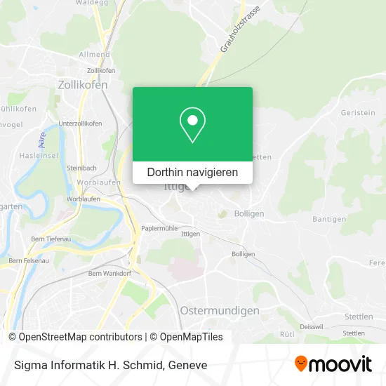 Sigma Informatik H. Schmid Karte