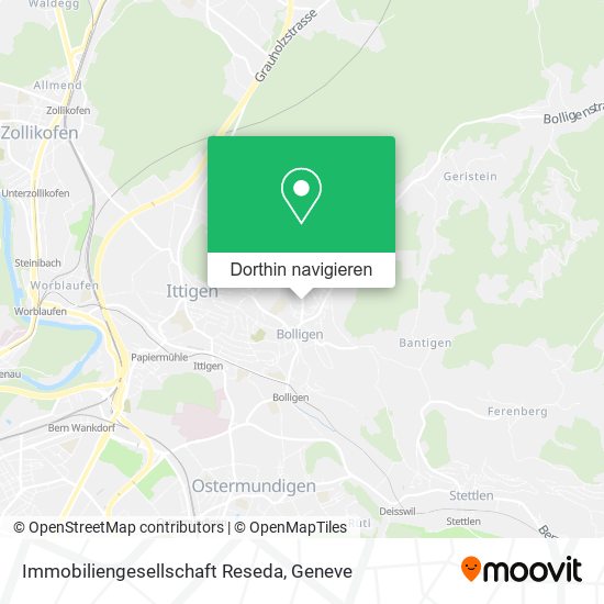 Immobiliengesellschaft Reseda Karte