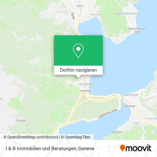 I & B Immobilien und Beratungen Karte