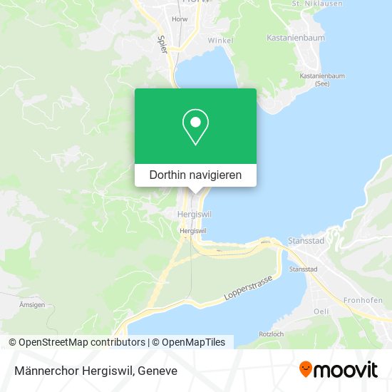 Männerchor Hergiswil Karte