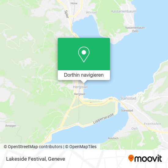 Lakeside Festival Karte