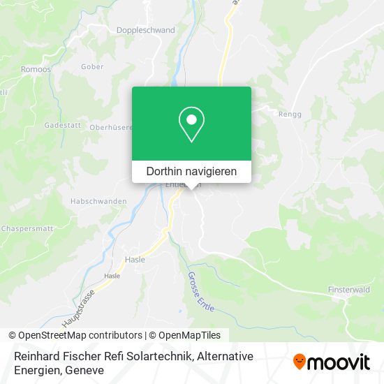 Reinhard Fischer Refi Solartechnik, Alternative Energien Karte