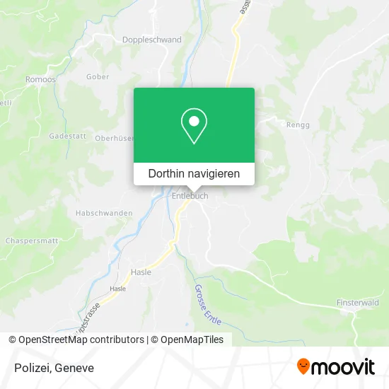 Polizei Karte