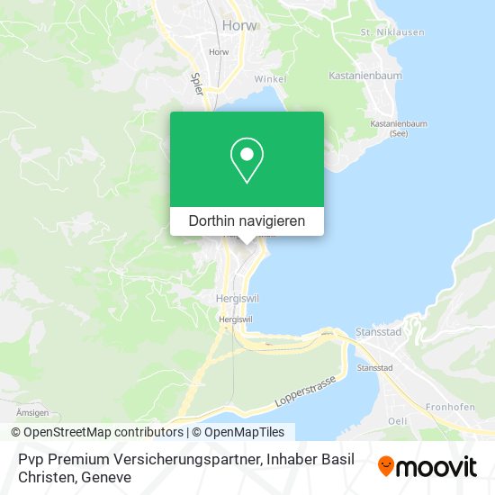 Pvp Premium Versicherungspartner, Inhaber Basil Christen Karte