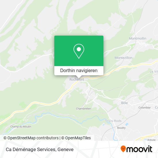 Ca Déménage Services Karte