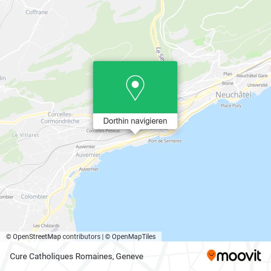 Cure Catholiques Romaines Karte