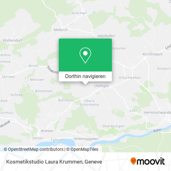 Kosmetikstudio Laura Krummen Karte