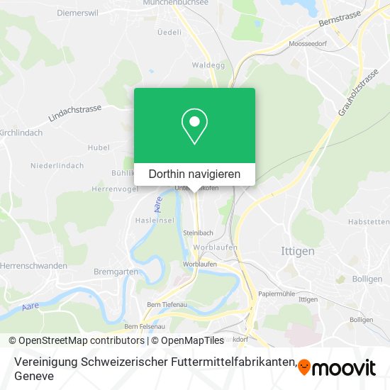 Vereinigung Schweizerischer Futtermittelfabrikanten Karte