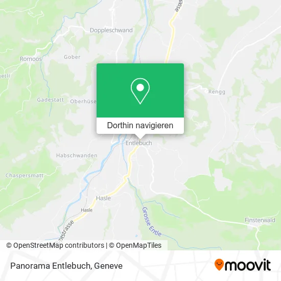 Panorama Entlebuch Karte