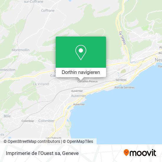 Imprimerie de l'Ouest sa Karte