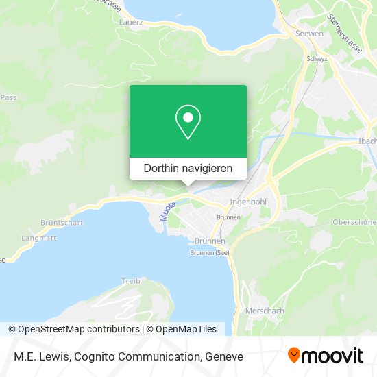 M.E. Lewis, Cognito Communication Karte