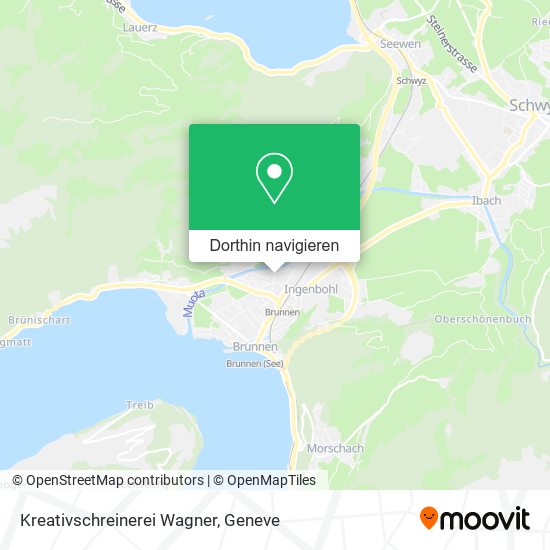 Kreativschreinerei Wagner Karte