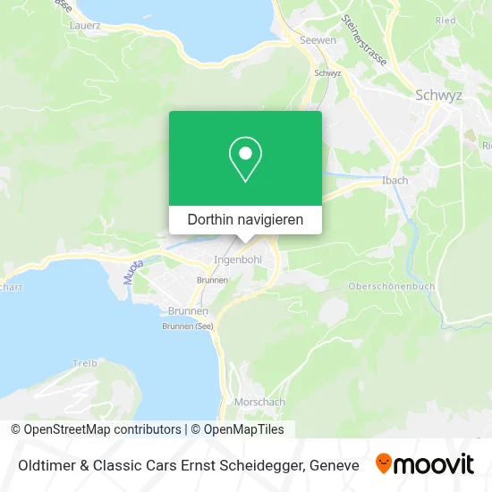 Oldtimer & Classic Cars Ernst Scheidegger Karte