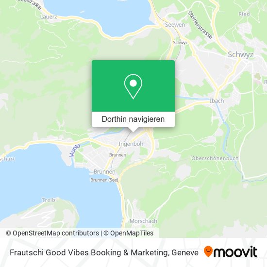 Frautschi Good Vibes Booking & Marketing Karte
