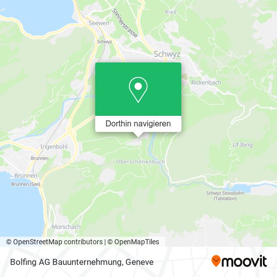 Bolfing AG Bauunternehmung Karte