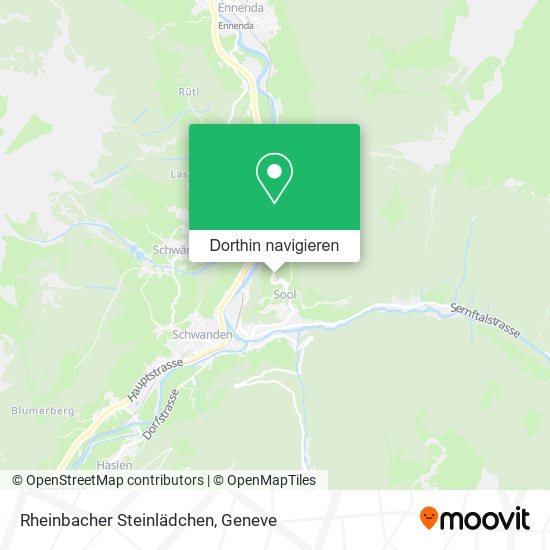 Rheinbacher Steinlädchen Karte