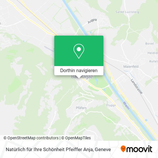 Natürlich für Ihre Schönheit Pfeiffer Anja Karte