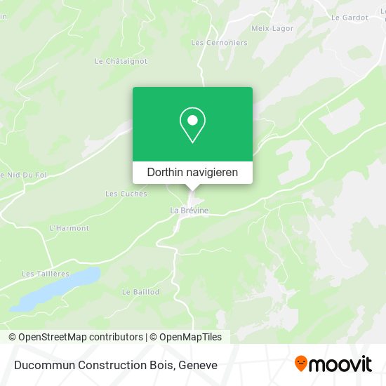 Ducommun Construction Bois Karte