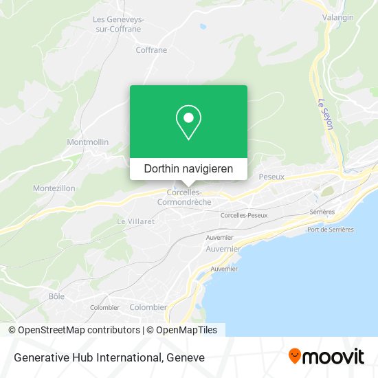 Generative Hub International Karte