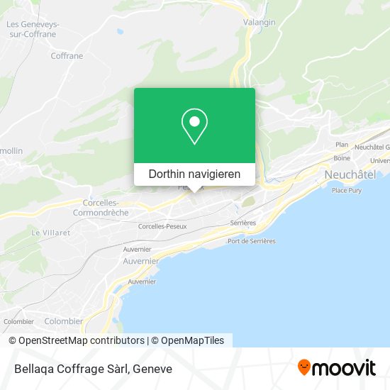 Bellaqa Coffrage Sàrl Karte