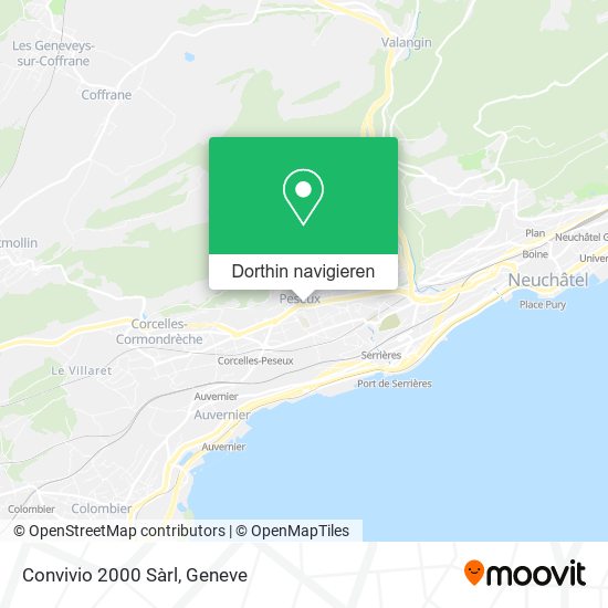 Convivio 2000 Sàrl Karte