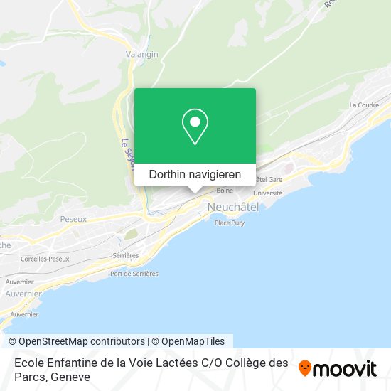 Ecole Enfantine de la Voie Lactées C / O Collège des Parcs Karte