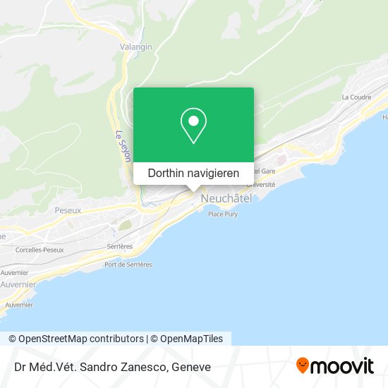 Dr Méd.Vét. Sandro Zanesco Karte