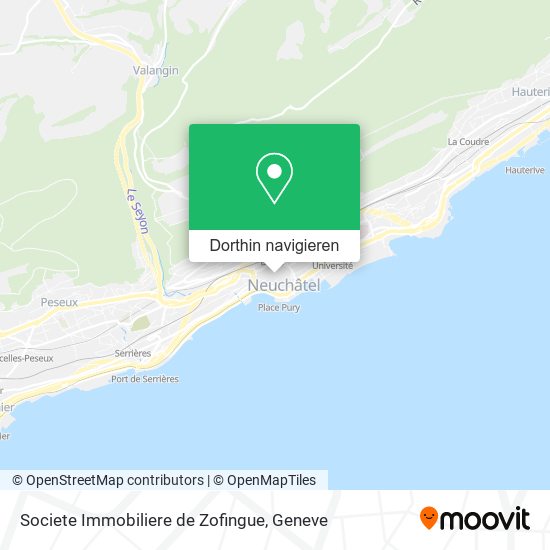 Societe Immobiliere de Zofingue Karte
