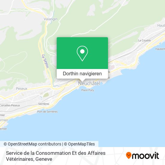 Service de la Consommation Et des Affaires Vétérinaires Karte