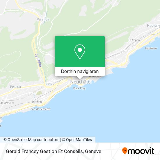 Gérald Francey Gestion Et Conseils Karte