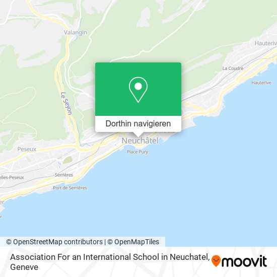 Association For an International School in Neuchatel Karte