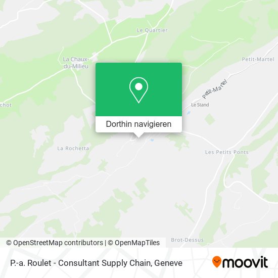P.-a. Roulet - Consultant Supply Chain Karte