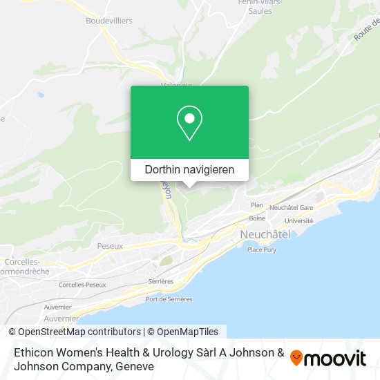 Ethicon Women's Health & Urology Sàrl A Johnson & Johnson Company Karte