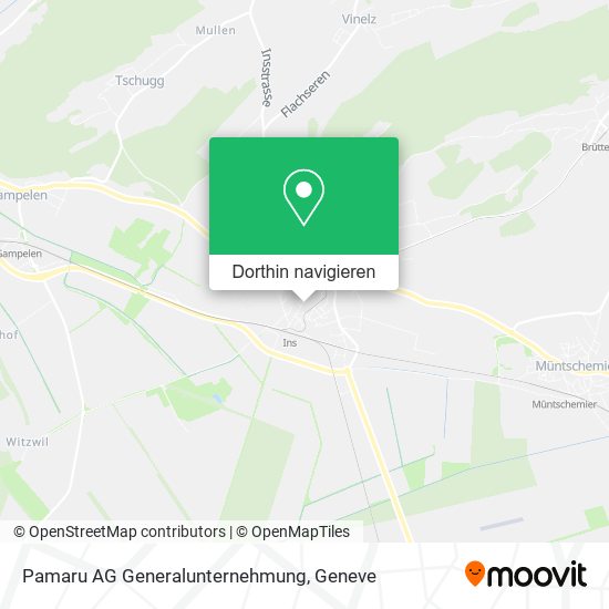 Pamaru AG Generalunternehmung Karte