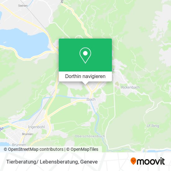 Tierberatung/ Lebensberatung Karte