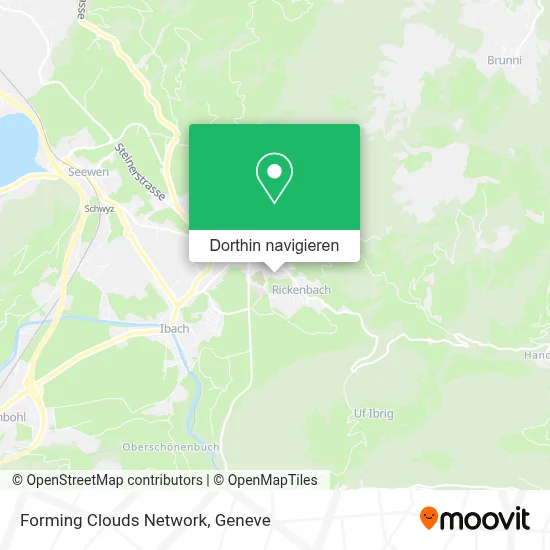 Forming Clouds Network Karte