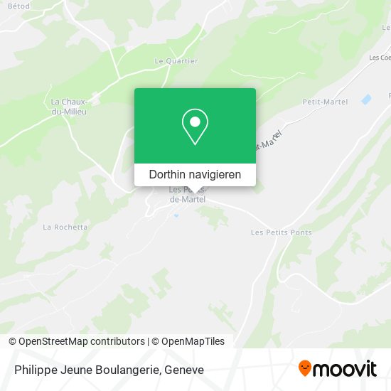 Philippe Jeune Boulangerie Karte