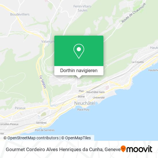 Gourmet Cordeiro Alves Henriques da Cunha Karte