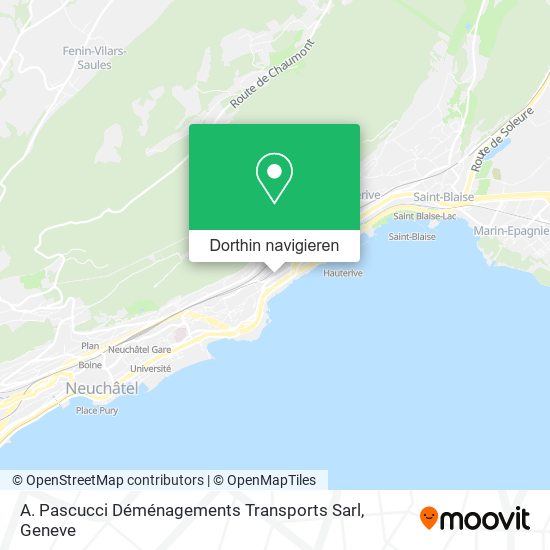 A. Pascucci Déménagements Transports Sarl Karte