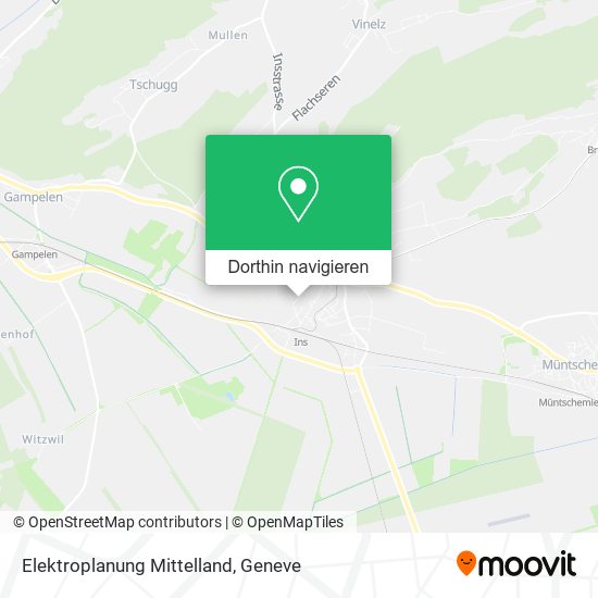 Elektroplanung Mittelland Karte