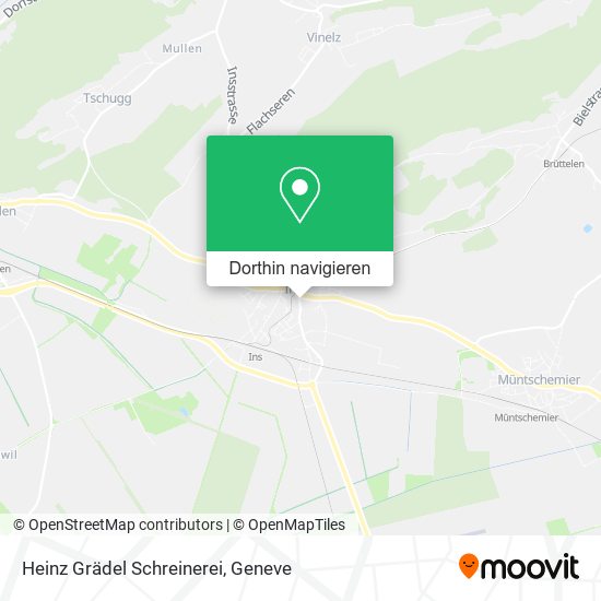 Heinz Grädel Schreinerei Karte